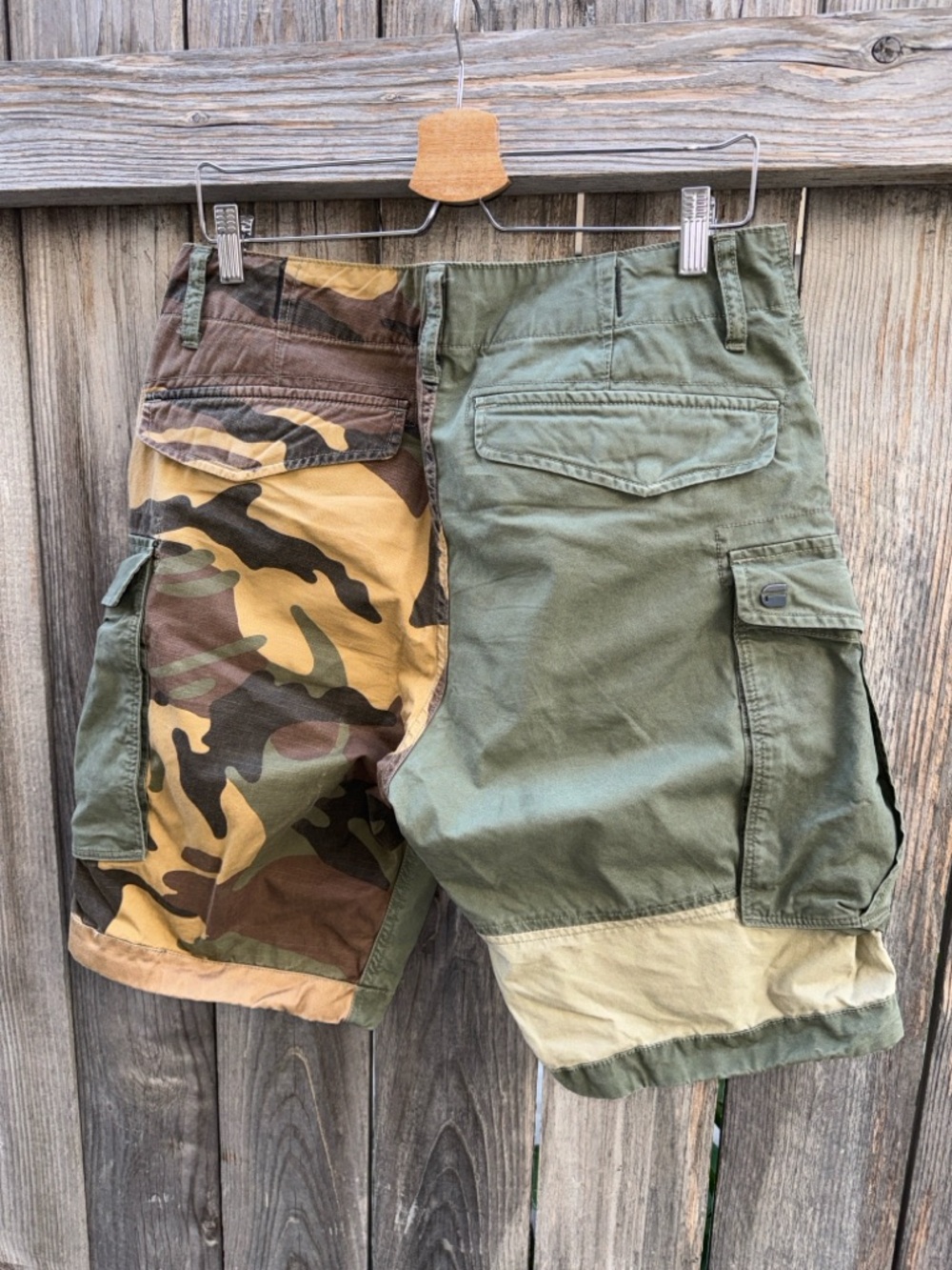 G-Star Men's Rovic Loose Cargo Shorts, Green Size 31 - Picture 8 of 12